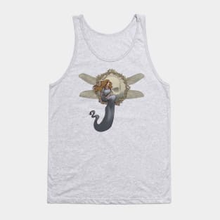 Art Nouveau Dragonfly Tank Top